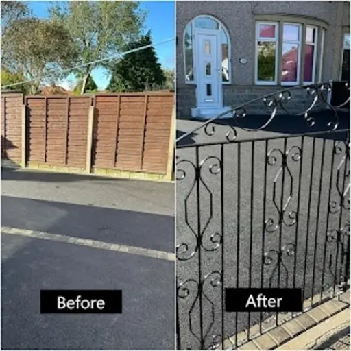 Fencing Before & After Banner