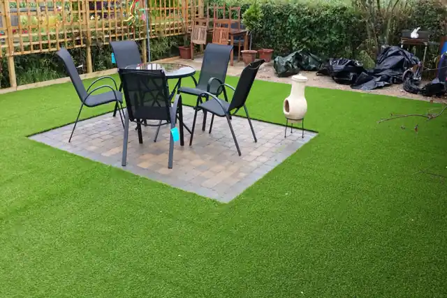Artificial grass installation Results