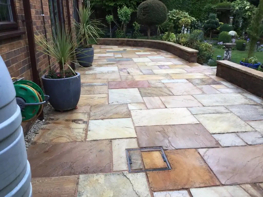 why use indian sandstone for patios and gardens in lancaster