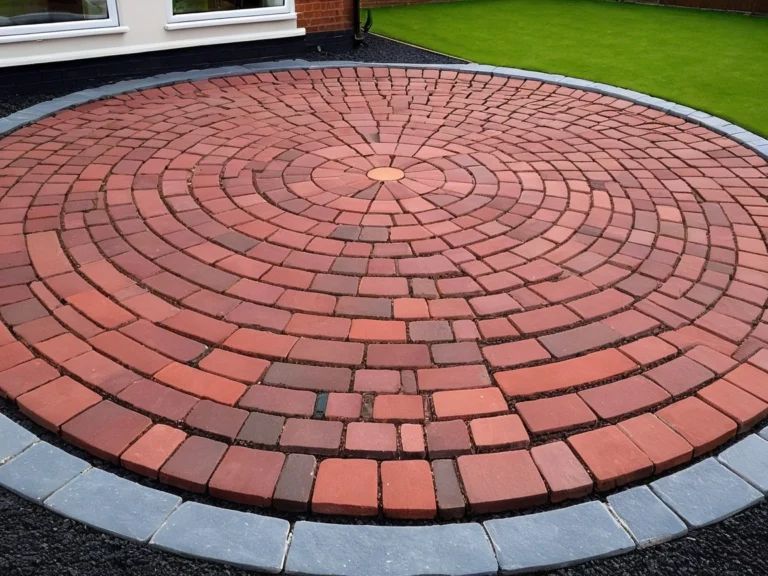 Circular Block Paving for Elegant Driveways & Gardens