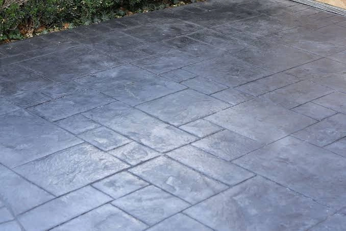 Imprinted Concrete Driveway Installation In Morecambe